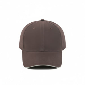 HEAD GEAR ELEGANTE ZERO COFFEE SANDWICH GREY CAP (NO LOGO)