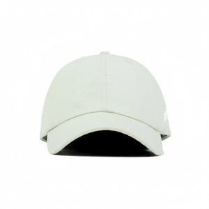 HEAD GEAR SOLID LIGHT GREY WHITE CAP