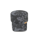 HEAD GEAR GREY WITH LEATHER PATCH CAPTAIN'S CAP