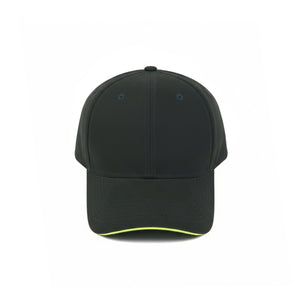HEAD GEAR ELEGANTE ZERO BLACK SANDWICH NEON CAP (NO LOGO)