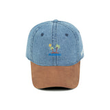 HEAD GEAR COCONUT TREE DENIM CAP