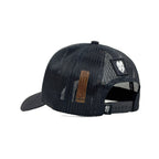 HEAD GEAR SOLID BLACK TRUCKER CAP