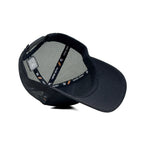 HEAD GEAR SOLID BLACK TRUCKER CAP