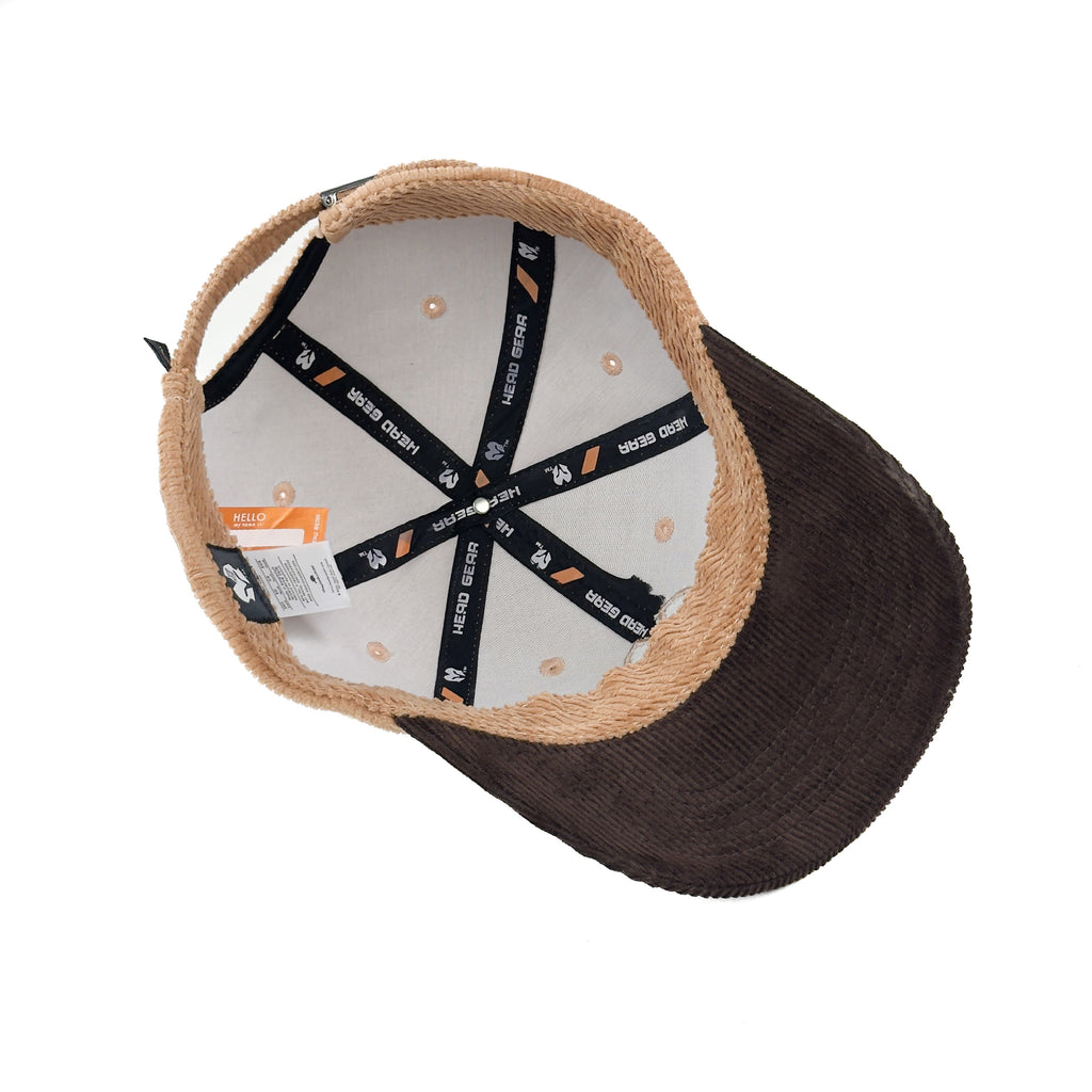 HEAD GEAR BEIGE REDEFINED CORD CAP