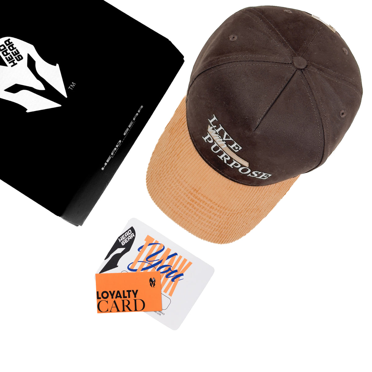HEAD GEAR LIVE WITH PURPOSE CAP