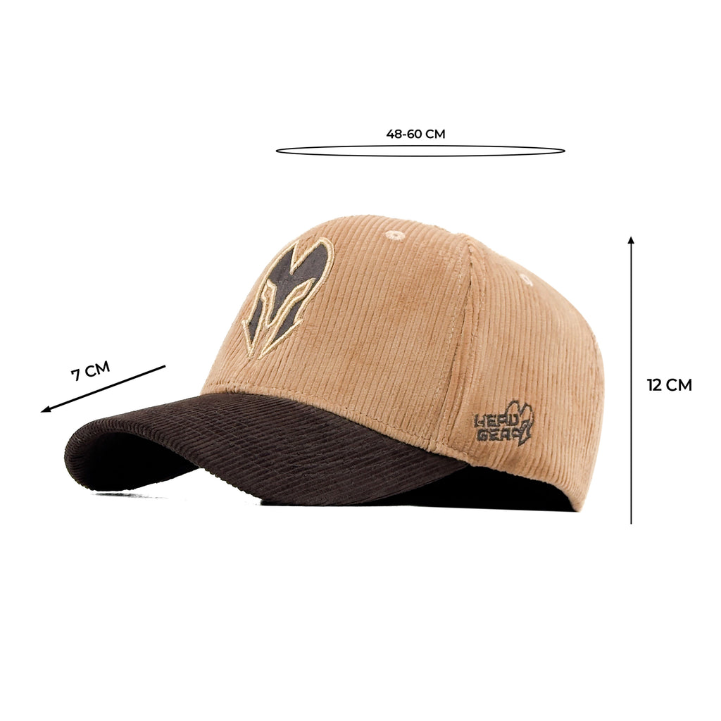 HEAD GEAR BEIGE REDEFINED CORD CAP