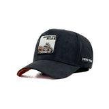 HEAD GEAR BORN TO RIDE 3D PATCH PREMIUM HIGH CROWN CAP