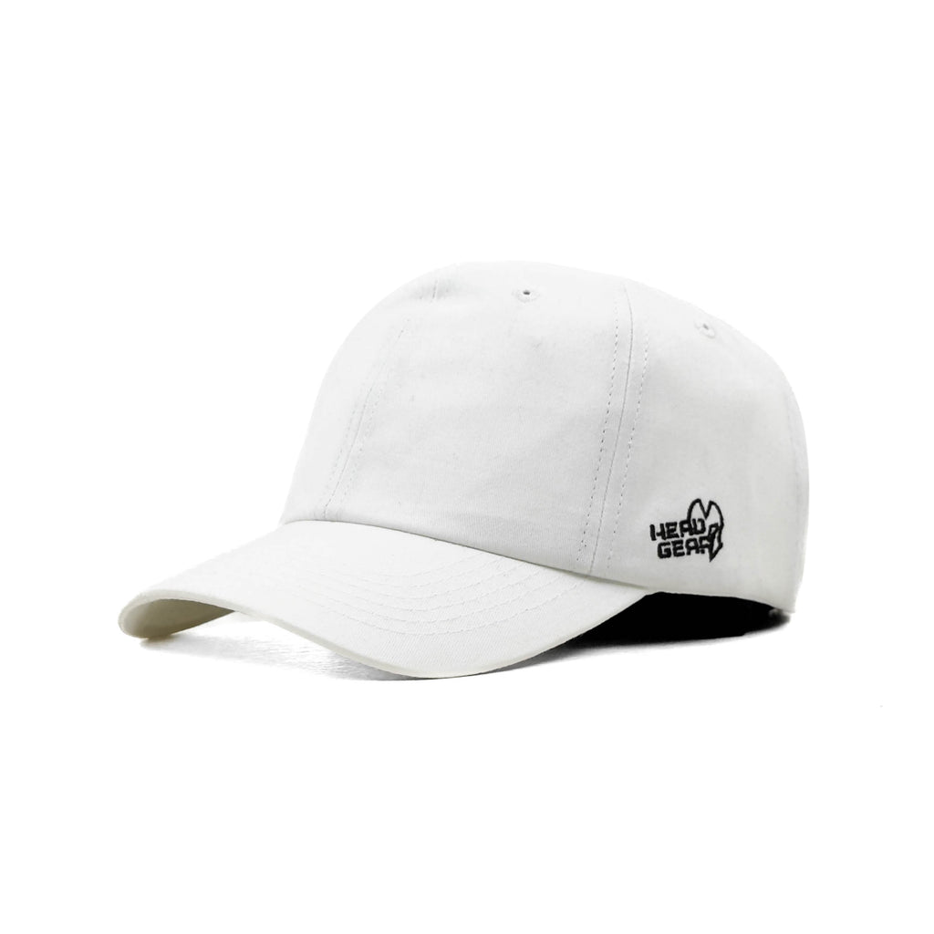 HEAD GEAR SOLID WHITE CAP