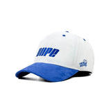 HEAD GEAR DOPE WHITE AND BLUE CAP