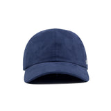 HEAD GEAR SOLID NAVY BLUE SUEDE CAP