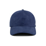 HEAD GEAR SOLID NAVY BLUE SUEDE CAP