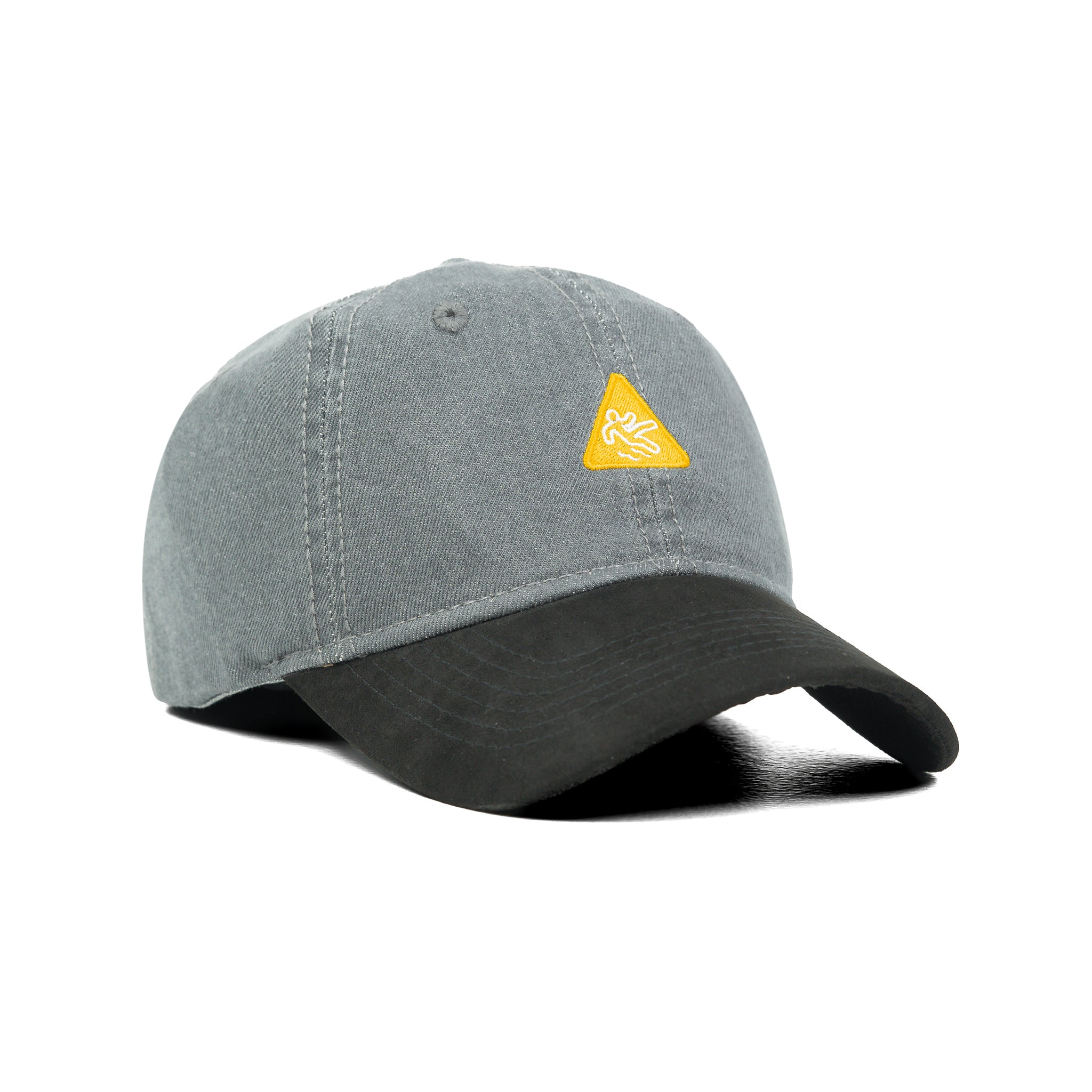 HEAD GEAR CAUTION WASHED DENIM CAP