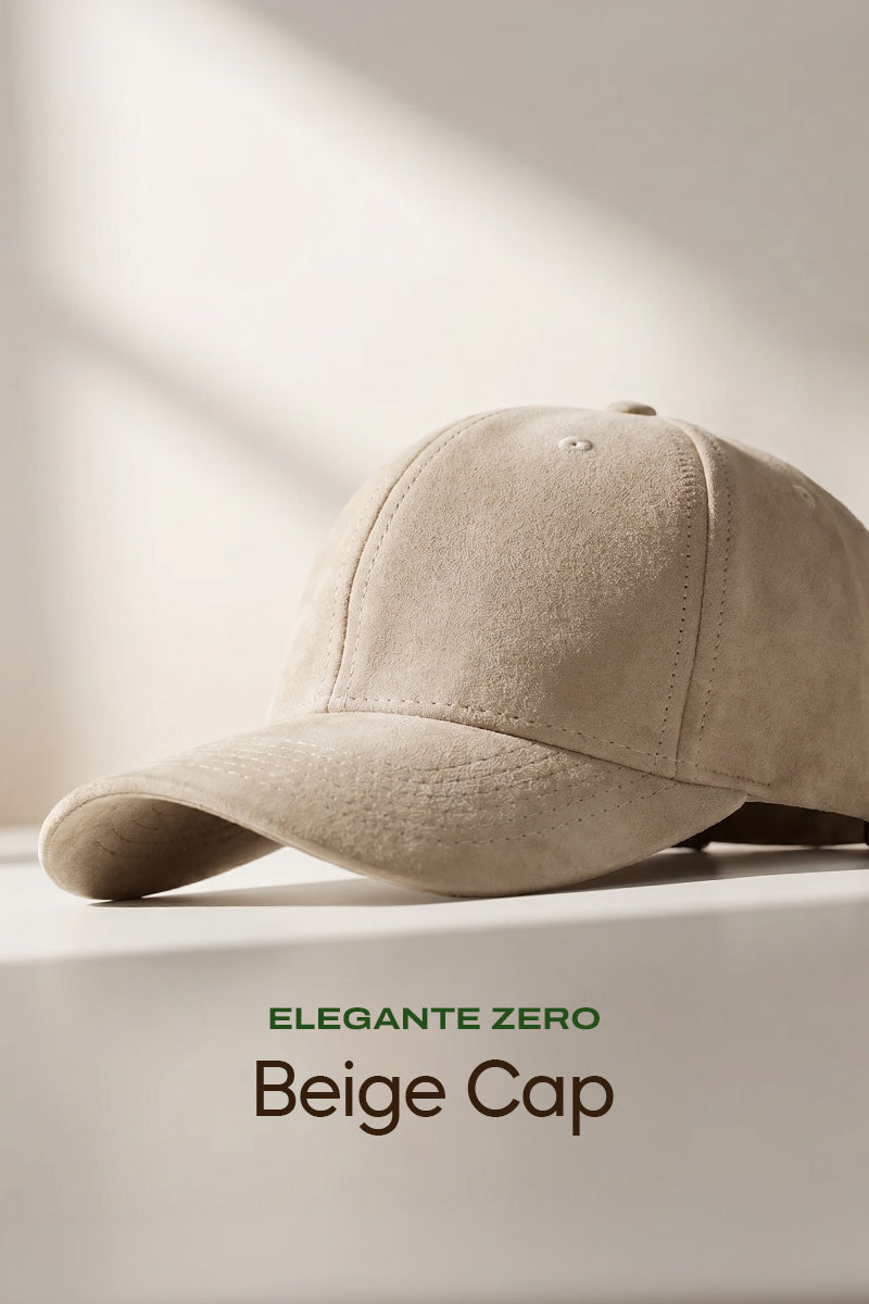 HEAD GEAR ELEGANTE ZERO BEIGE CAP (NO LOGO)