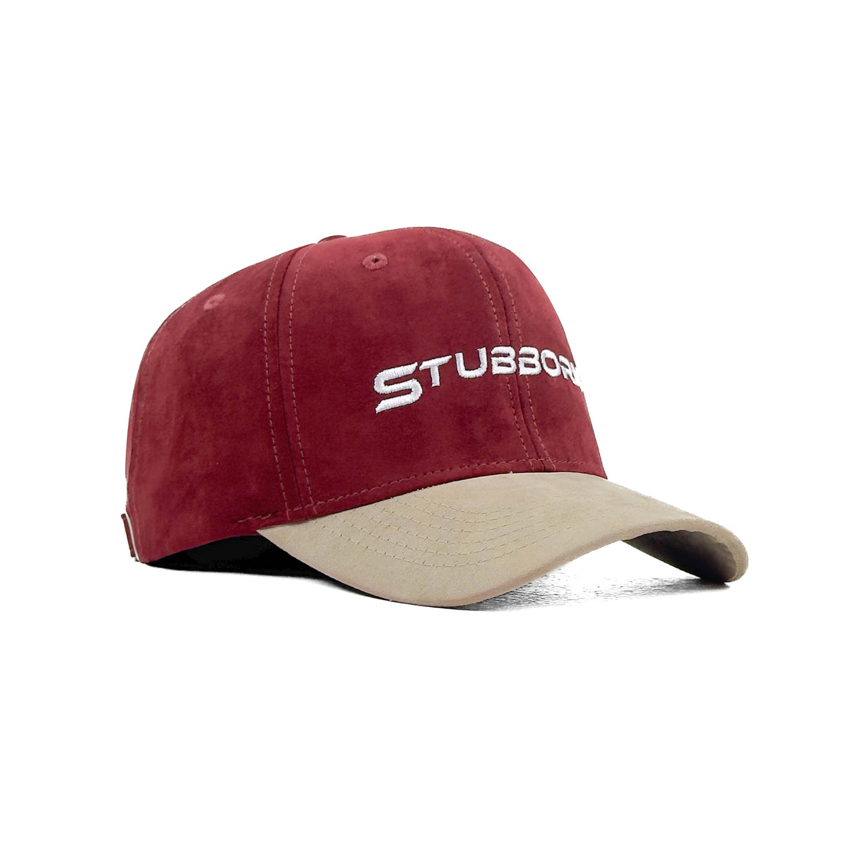 HEAD GEAR STUBBORN MAROON AND OFF-WHITE CAP