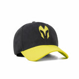 HEAD GEAR BLACK AND NEON REDEFINED SUEDE CAP