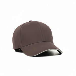 HEAD GEAR ELEGANTE ZERO COFFEE SANDWICH GREY CAP (NO LOGO)