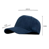 HEAD GEAR NAVY BLUE SUPER SUEDE CAP