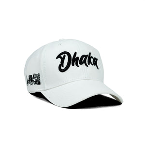 DHAKA WHITE NEW EDITION HEAD GEAR CAP