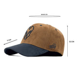 HEAD GEAR BROWN REDEFINED SUEDE CAP