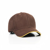 HEAD GEAR ELEGANTE ZERO CHOCOLATE SANDWICH YELLOW CAP (NO LOGO)