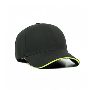 HEAD GEAR ELEGANTE ZERO BLACK SANDWICH NEON CAP (NO LOGO)