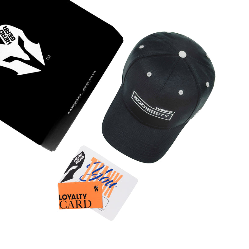 HEAD GEAR WEIRD SOCIETY CAP