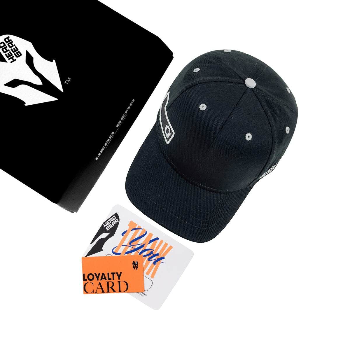 HEAD GEAR PHOTOGRAPHER BLACK CAP