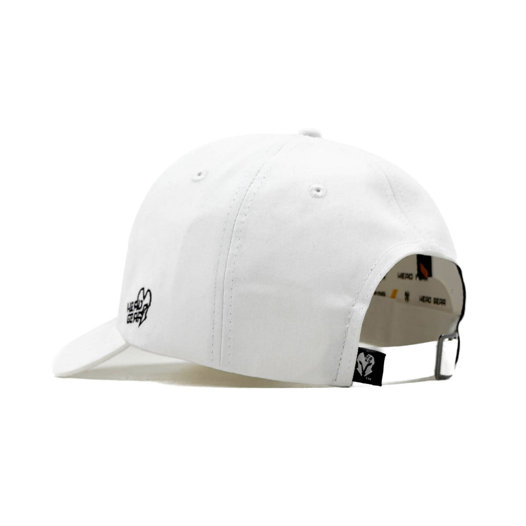HEAD GEAR SOLID WHITE CAP
