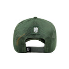 HEAD GEAR SOLID GREEN TRUCKER CAP
