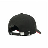 HEAD GEAR ELEGANTE ZERO BLACK SANDWICH ORANGE CAP (NO LOGO)
