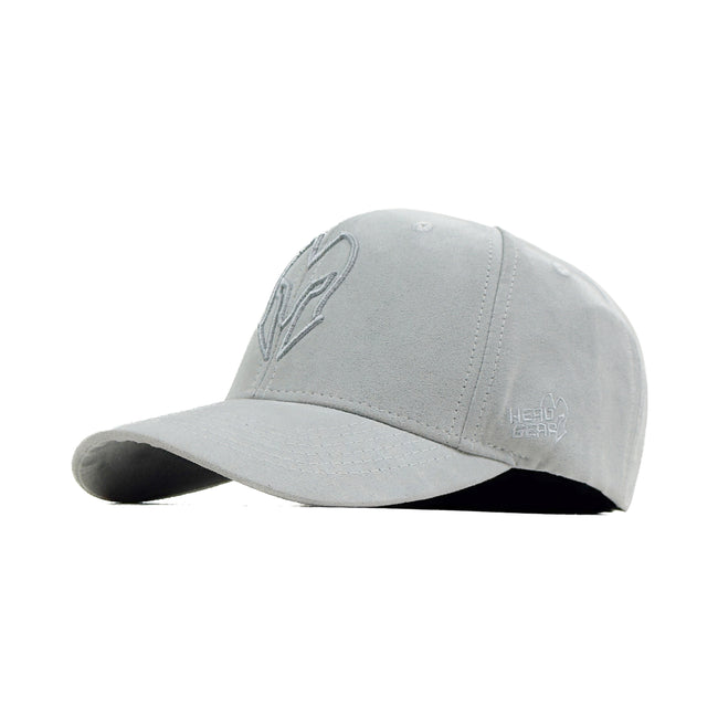 HEAD GEAR GLACIER GREY SUPER SUEDE CAP