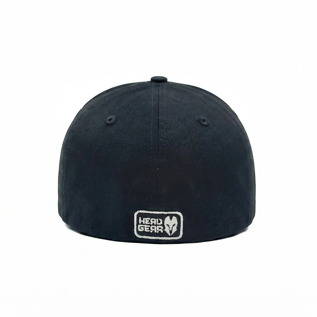 HEAD GEAR SOLID BLACK FITTED CAP