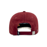 HEAD GEAR STUBBORN MAROON AND OFF-WHITE CAP