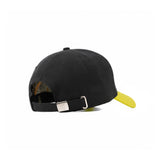HEAD GEAR BLACK AND NEON REDEFINED SUEDE CAP