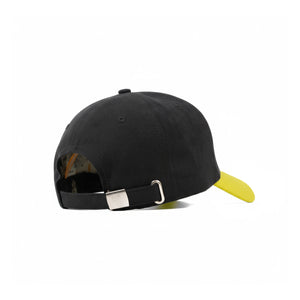 HEAD GEAR BLACK AND NEON REDEFINED SUEDE CAP