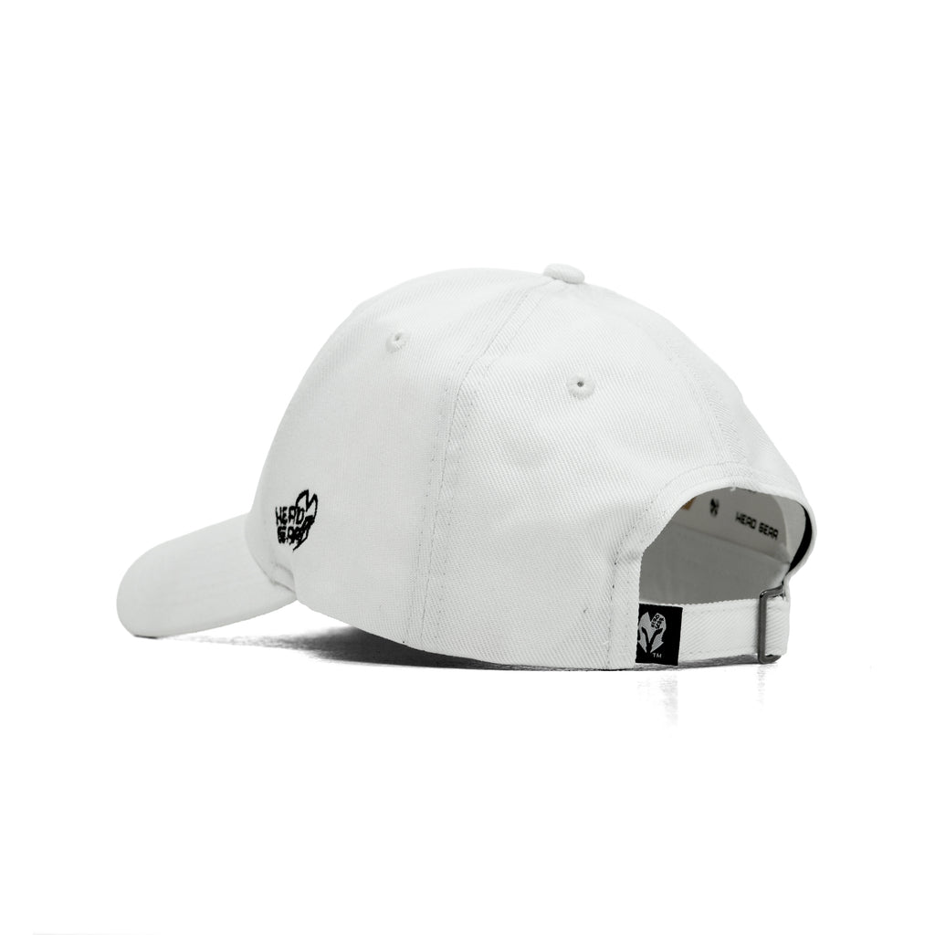 HEAD GEAR OFFICIAL WHITE CAP