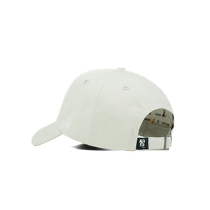 HEAD GEAR SOLID LIGHT GREY WHITE CAP