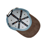 HEAD GEAR DOPE SKY BLUE AND COFFEE CAP