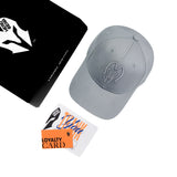 HEAD GEAR LIGHT GREY SUPER TWILL CAP