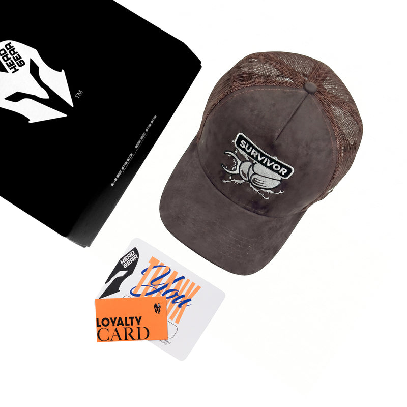 HEAD GEAR SURVIVOR TRUCKER CAP