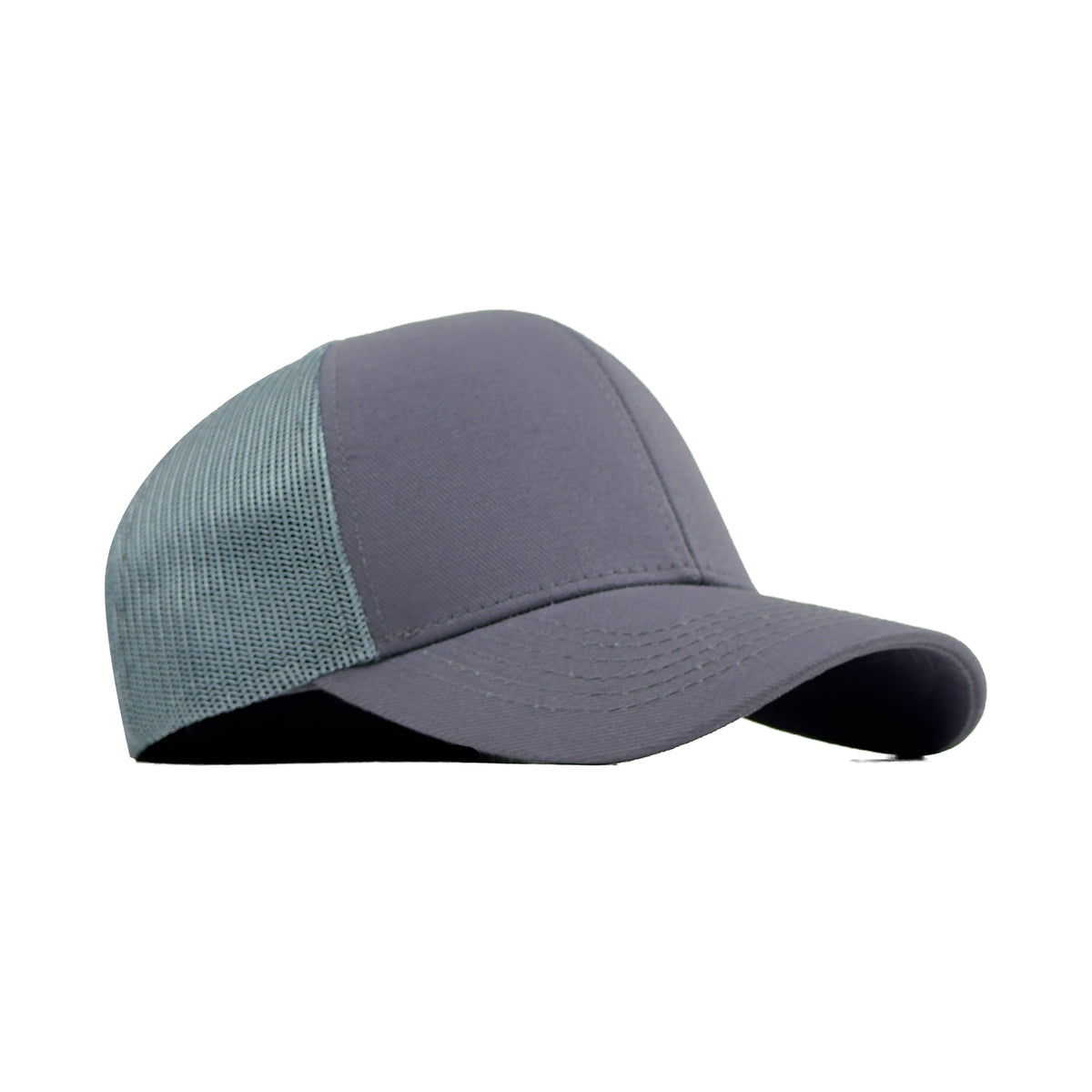 HEAD GEAR SOLID GREY TRUCKER CAP