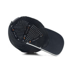 HEAD GEAR BLACK ACTI FLEX STRIKE SANDWICH CAP