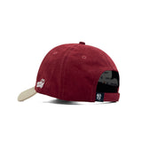 HEAD GEAR STUBBORN MAROON AND OFF-WHITE CAP
