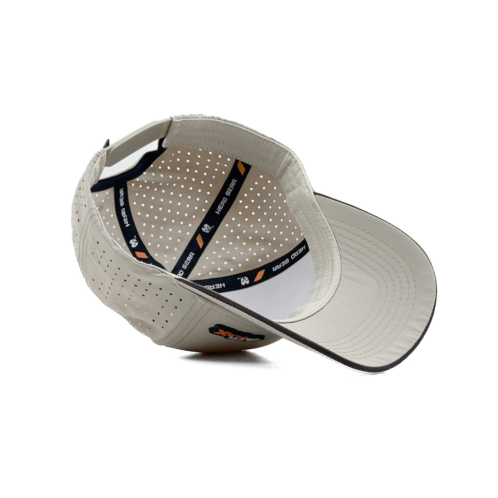 HEAD GEAR LIGHT GREY ACTI FLEX SIGNATURE SANDWICH CAP