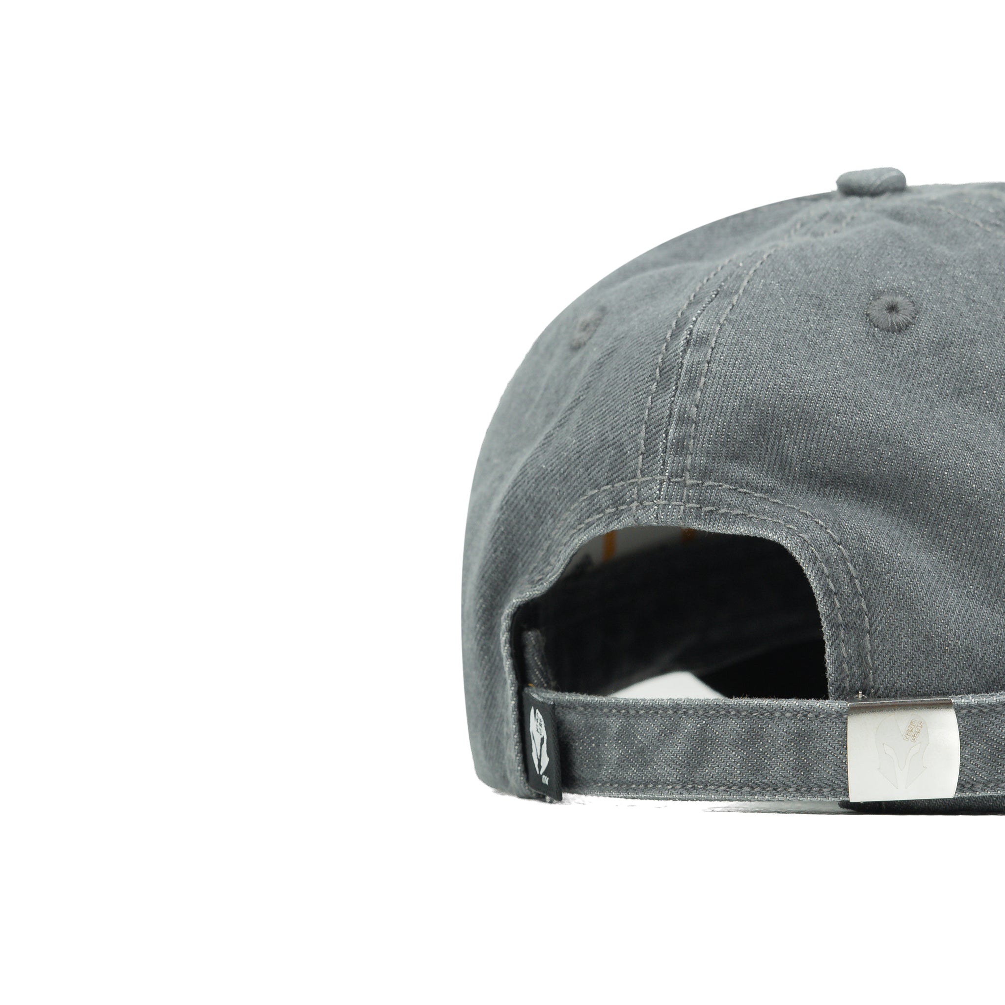 HEAD GEAR CAUTION WASHED DENIM CAP