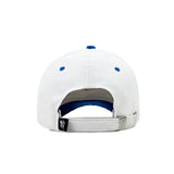 HEAD GEAR DOPE WHITE AND BLUE CAP