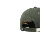 HEAD GEAR ELEGANTE ZERO GREEN SANDWICH YELLOW CAP (NO LOGO)