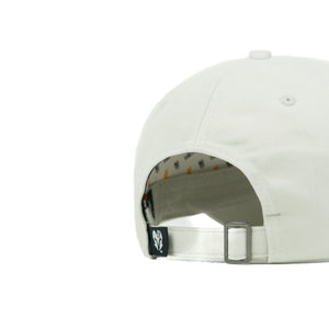 HEAD GEAR SOLID LIGHT GREY WHITE CAP