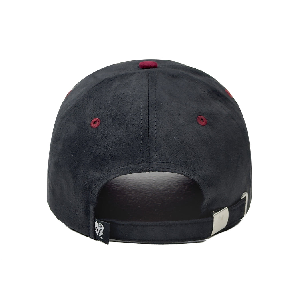 HEAD GEAR BELIEVE CLUB CAP - BLACK & BURGUNDY