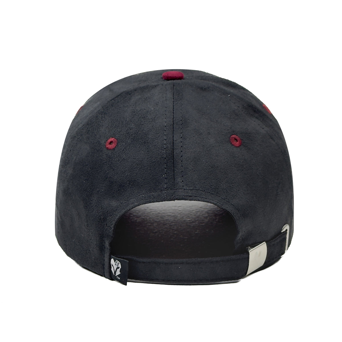 HEAD GEAR BELIEVE CLUB CAP - BLACK & BURGUNDY